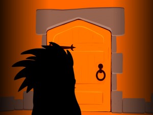 Игра Призрачный Особняк Глава 2: Оранжевая Библиотека (Phantom Mansion Chapter 2: The Orange Library) — играть онлайн бесплатно (изображение №3)