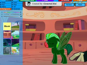 Игра Создатель Пони Искорки (Pony Creator) — играть онлайн бесплатно (изображение №4)