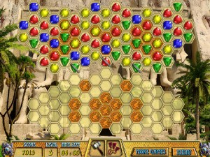 Игра Древние драгоценности Клеопатры  (Ancient Jewels 3: Cleopatra's Treasures) — играть онлайн бесплатно (изображение №2)