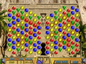 Игра Древние драгоценности Клеопатры  (Ancient Jewels 3: Cleopatra's Treasures) — играть онлайн бесплатно (изображение №3)