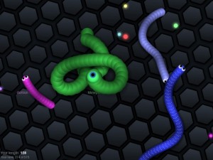Игра Змейка Ио (Slither.io) — играть онлайн бесплатно (изображение №9)