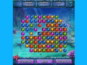 Игра Морские Сокровища: Три в Ряд (Sea Treasure Match) — играть онлайн бесплатно (изображение №3)