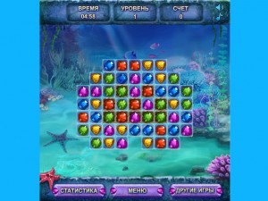 Игра Морские Сокровища: Три в Ряд (Sea Treasure Match) — играть онлайн бесплатно (изображение №6)