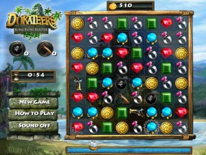 Игра Побрякушки (Dukateers: Bling Bling Blaster) — играть онлайн бесплатно (изображение №2)