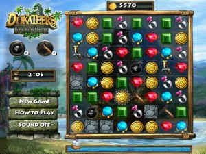 Игра Побрякушки (Dukateers: Bling Bling Blaster) — играть онлайн бесплатно (изображение №4)