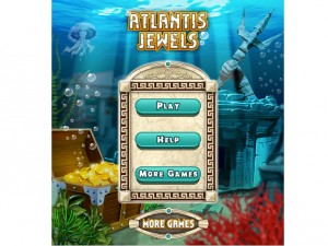 Игра Драгоценности Атлантиды (Atlantis Jewels) — играть онлайн бесплатно (изображение №2)