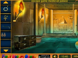 Игра Побег из Древнеегипетского Храма (Ancient Egyptian Temple Escape) — играть онлайн бесплатно (изображение №2)