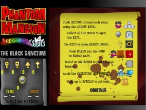 Игра Замок с привидениями 5 (Phantom Mansion 5 The Black Sanctum) — играть онлайн бесплатно (изображение №3)