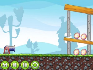 Игра Летающий Скелет  (Skeleton Launcher) — играть онлайн бесплатно (изображение №4)