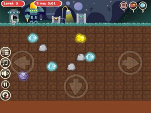 Игра Космический землекоп  (Astrodigger) — играть онлайн бесплатно (изображение №4)