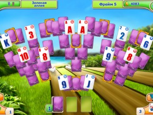 Игра Страйк Солитер (Strike Solitaire) — играть онлайн бесплатно (изображение №4)
