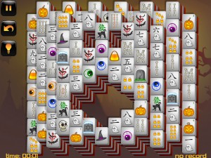 Игра Маджонг: Хэллоуин  (Halloween - Mahjong) — играть онлайн бесплатно (изображение №14)