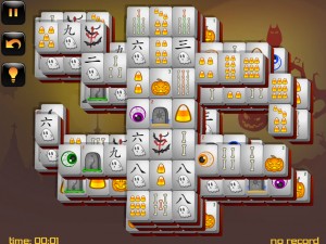 Игра Маджонг: Хэллоуин  (Halloween - Mahjong) — играть онлайн бесплатно (изображение №11)