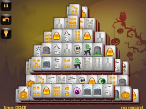 Игра Маджонг: Хэллоуин  (Halloween - Mahjong) — играть онлайн бесплатно (изображение №7)