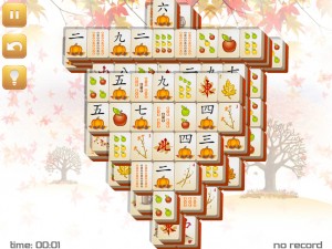 Игра Маджонг: Осенний  (Fall Mahjong) — играть онлайн бесплатно (изображение №3)