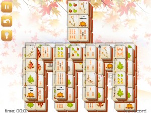 Игра Маджонг: Осенний  (Fall Mahjong) — играть онлайн бесплатно (изображение №8)
