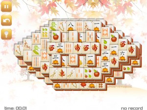 Игра Маджонг: Осенний  (Fall Mahjong) — играть онлайн бесплатно (изображение №7)
