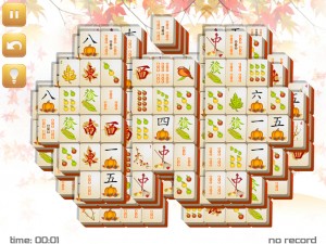 Игра Маджонг: Осенний  (Fall Mahjong) — играть онлайн бесплатно (изображение №6)