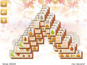 Игра Маджонг: Осенний  (Fall Mahjong) — играть онлайн бесплатно (изображение №5)