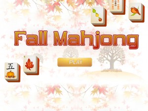 Игра Маджонг: Осенний  (Fall Mahjong) — играть онлайн бесплатно (изображение №2)