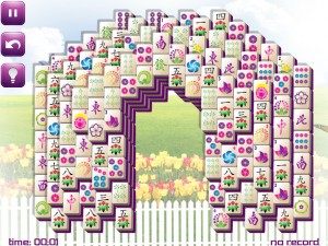 Игра Маджонг: Весенний  (Spring Mahjong) — играть онлайн бесплатно (изображение №3)