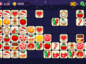 Игра Онет Коннект Рождество: Соединение пар (Onet Connect Christmas) — играть онлайн бесплатно (изображение №3)