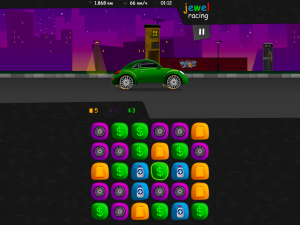 Игра Гонка Три в Ряд (Jewel Racing) — играть онлайн бесплатно (изображение №5)