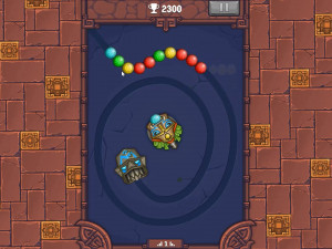 Игра Зума Тотемия: Проклятые Шарики (Totemia: Cursed Marbles) — играть онлайн бесплатно (изображение №3)