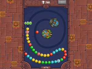 Игра Зума Тотемия: Проклятые Шарики (Totemia: Cursed Marbles) — играть онлайн бесплатно (изображение №2)