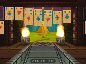 Игра 3D Пасьянс (3D Solitaire) — играть онлайн бесплатно (изображение №3)