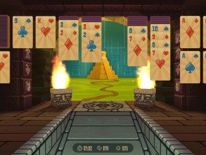 Игра 3D Пасьянс (3D Solitaire) — играть онлайн бесплатно (изображение №4)