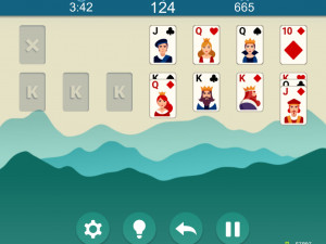 Игра Легенда Пасьянса (Solitaire Legend) — играть онлайн бесплатно (изображение №2)