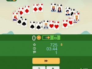 Игра Легенда Пасьянса (Solitaire Legend) — играть онлайн бесплатно (изображение №11)