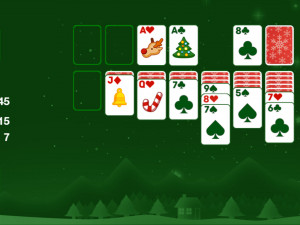 Игра Пасьянс Рождественский (Solitaire Classic Christmas) — играть онлайн бесплатно (изображение №2)