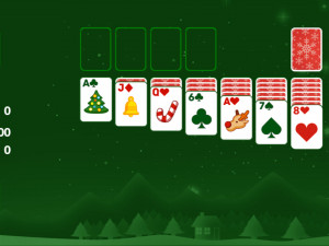 Игра Пасьянс Рождественский (Solitaire Classic Christmas) — играть онлайн бесплатно (изображение №3)