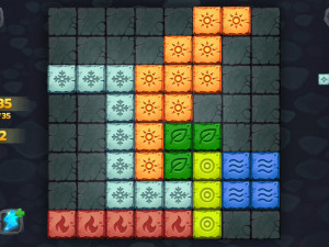 Игра Блоки Элементов (Element Blocks) — играть онлайн бесплатно (изображение №6)