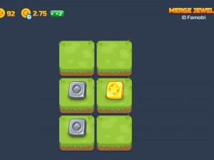 Игра Слияние Драгоценных Камней (Merge Jewels) — играть онлайн бесплатно (изображение №5)