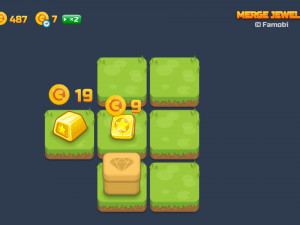 Игра Слияние Драгоценных Камней (Merge Jewels) — играть онлайн бесплатно (изображение №8)