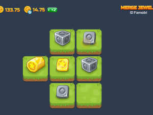 Игра Слияние Драгоценных Камней (Merge Jewels) — играть онлайн бесплатно (изображение №9)