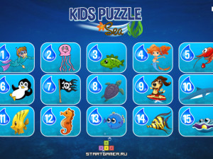 Игра Пазл Море (Kids Puzzle Sea) — играть онлайн бесплатно (изображение №4)