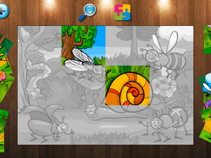 Игра Детский Пазл с Животными (Kids Block Puzzle) — играть онлайн бесплатно (изображение №4)