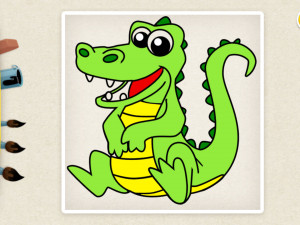 Игра Детская раскраска 2 (Kids Color Book 2) — играть онлайн бесплатно (изображение №8)