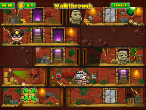 Игра Воришка Боб 5: Приключения в Храме (Bob The Robber 5: Temple Adventure) — играть онлайн бесплатно (изображение №6)