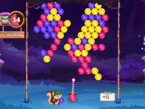 Игра Лесные Пузыри  (Bubble Woods) — играть онлайн бесплатно (изображение №5)