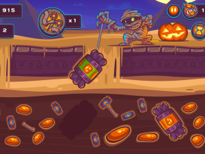 Игра Конфеты Мумии (Mummy Candies) — играть онлайн бесплатно (изображение №3)