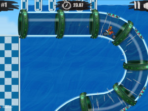 Игра Мото Х3М: Вечеринка у бассейна  (Moto X3M: Pool Party) — играть онлайн бесплатно (изображение №5)