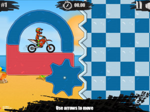 Игра Мото Х3М: Вечеринка у бассейна  (Moto X3M: Pool Party) — играть онлайн бесплатно (изображение №6)