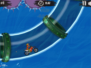 Игра Мото Х3М: Вечеринка у бассейна  (Moto X3M: Pool Party) — играть онлайн бесплатно (изображение №7)