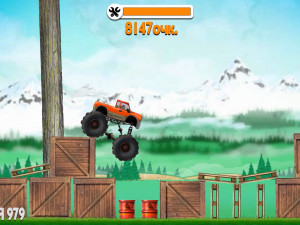 Игра Испытания Грузовиков (Truck Trials) — играть онлайн бесплатно (изображение №4)