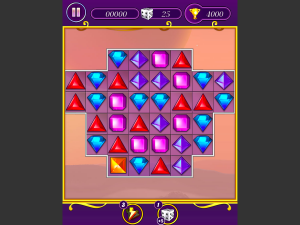 Игра Джевелс Блиц (Jewels Blitz) — играть онлайн бесплатно (изображение №2)